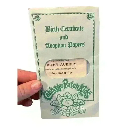 Vintage Rare 1982 Coleco Cabbage Patch Kids Doll Dicky Aubrey with Clothes - Picture 16 of 16